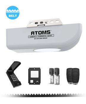 ½ HPf Atoms Belt Garage Door Opener, Model: ATR-1622BK